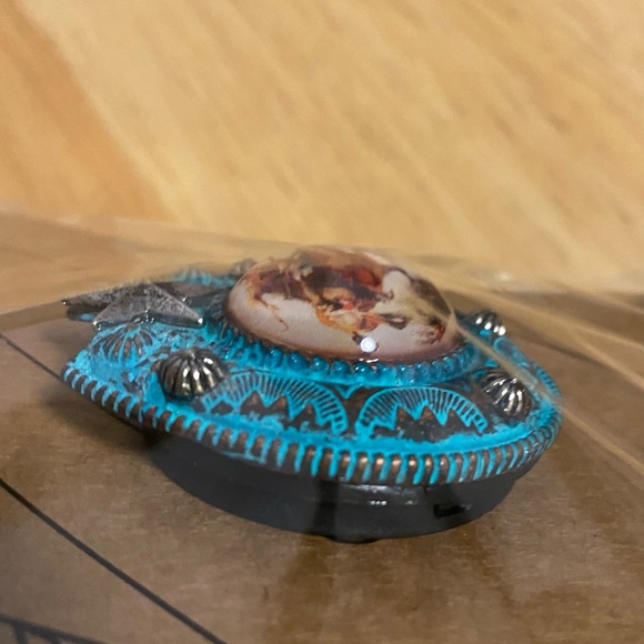 New Retro Western Horseshoe Phone Grip/Stand - Picture 2 of 6